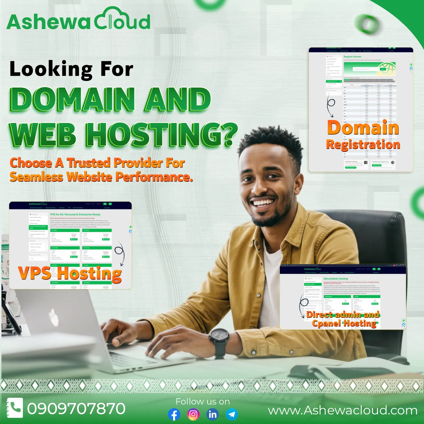 Ashewa Tech — Cloud ERP campaign