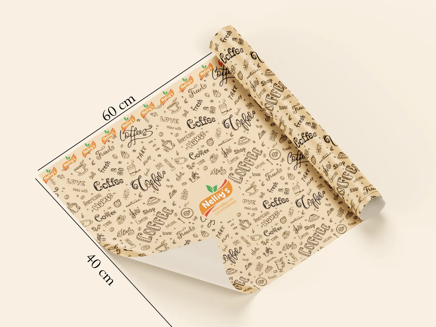 Wrapping paper pattern