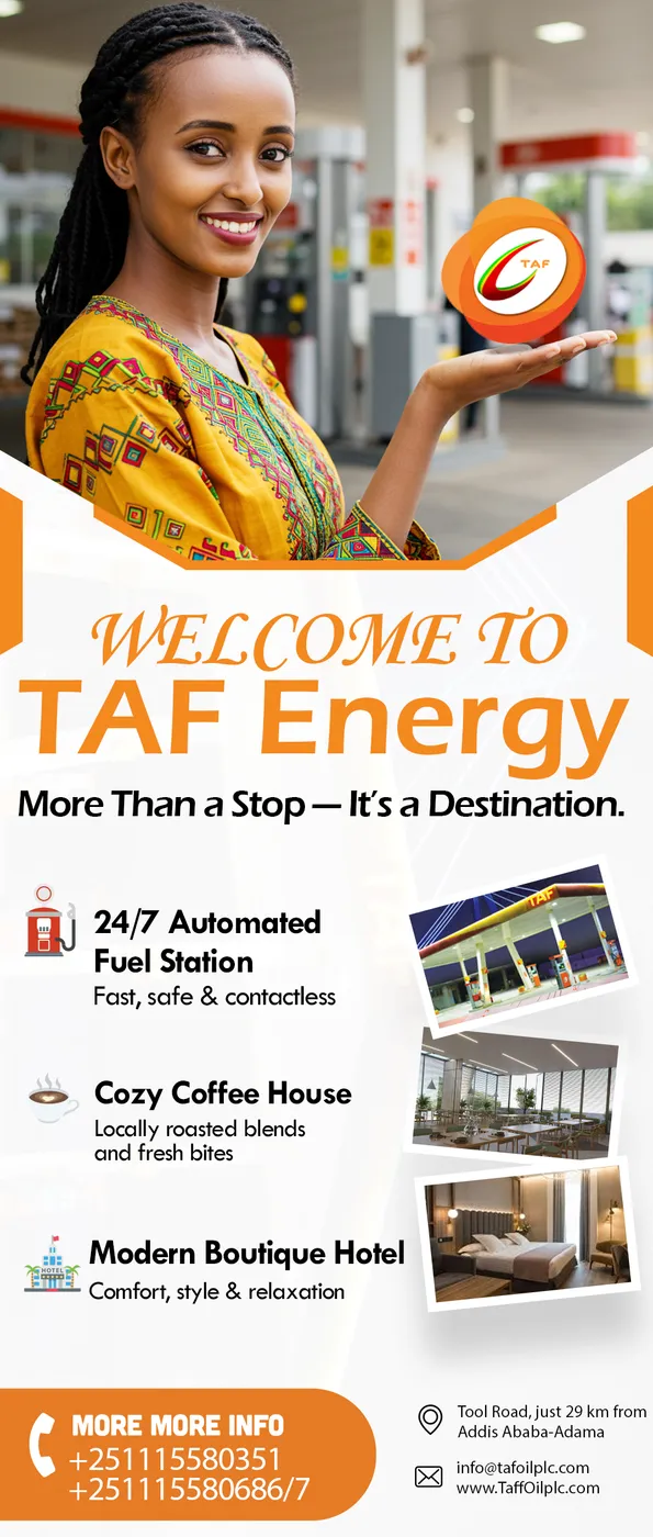 TAF Energies — Welcome roll-up banner