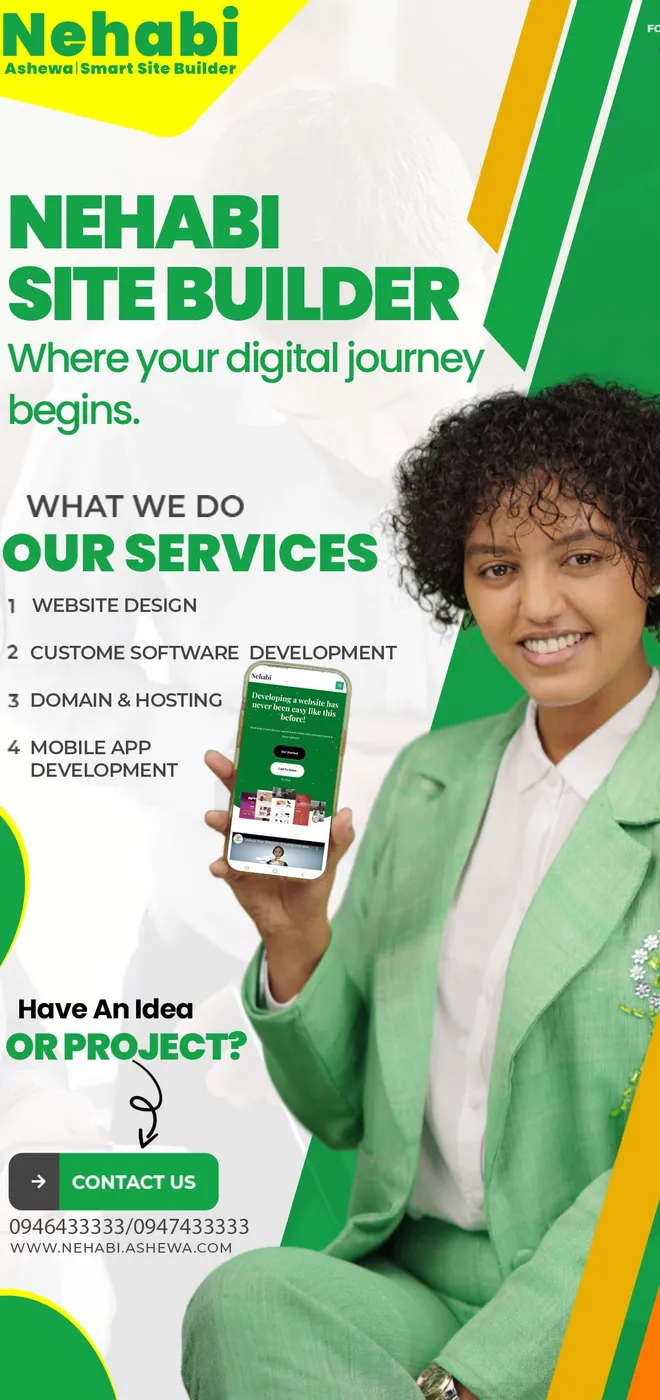 Nehabi — Site builder flyer