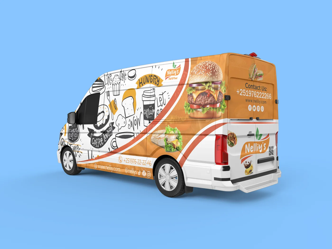 Delivery van livery